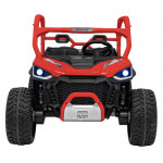 Elektrické autíčko Farmer Truck UTV Racing 4x75w červené
